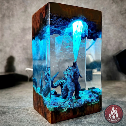 Godzilla Cube Lamp