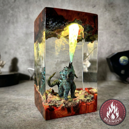 Godzilla Cube Lamp